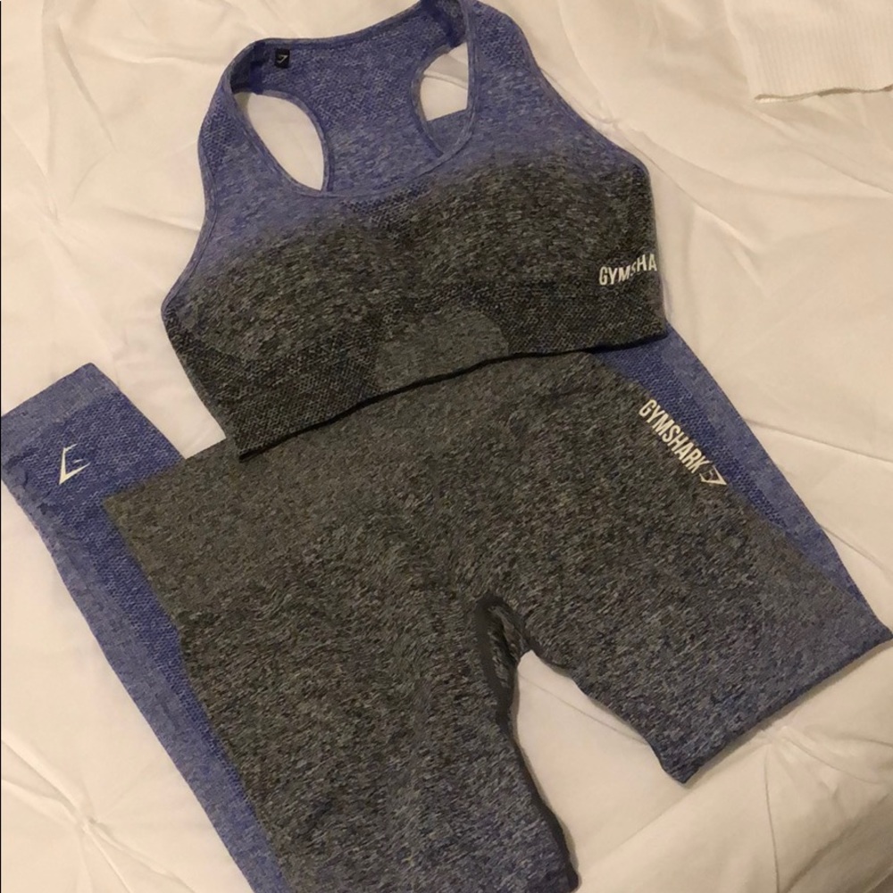 Ombre BRA ONLY charcoal-purple